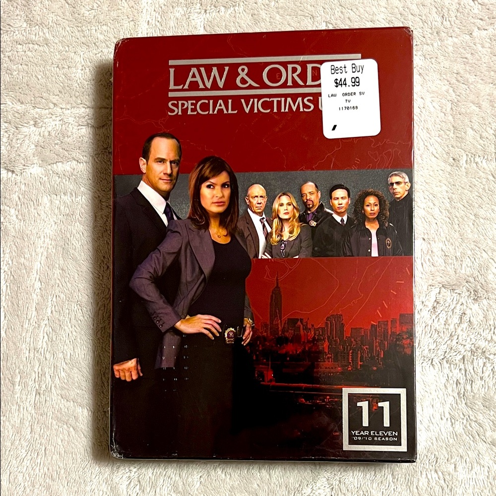 Universal Law & Order: Special Victims Unit DVD - Red Cover